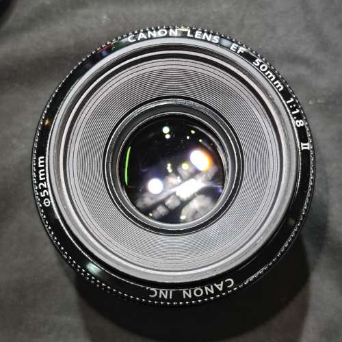 canon 50/1.8 II EF 佳能 50mm 50 冇盒冇單冇證冇罩 鏡片通透冇花冇霉 99%new 功能...