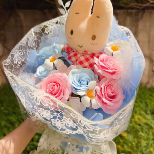 睇下文‼️ 接急單·獨家原創 正版、絕版 兔媽媽公仔花束‼️Exclusive Original m...