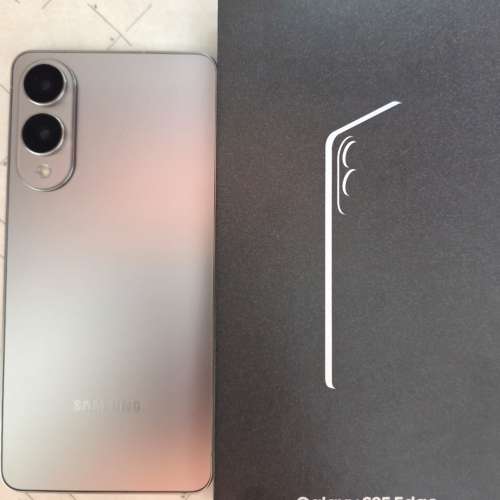 Samsung S25 Edge 銀色256GB全套