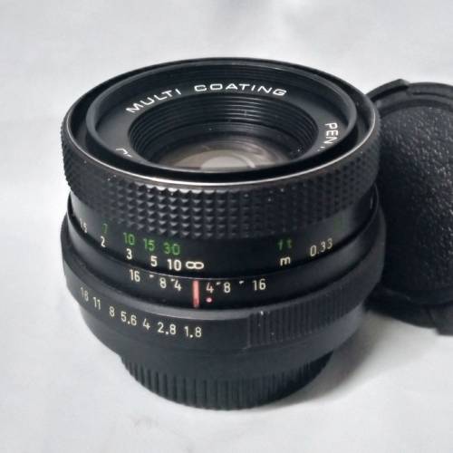 東德 Pentacon 50mm f1.8  m42-screw-mount :即Meyer-optik廠 後期鏡頭品牌