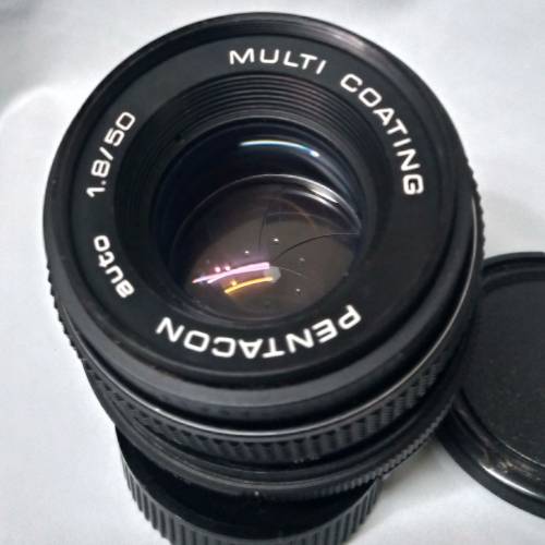 東德 Pentacon 50mm f1.8  m42-screw-mount :即Meyer-optik廠 後期鏡頭品牌