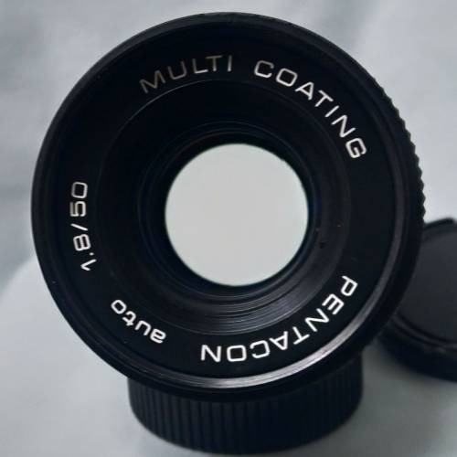 東德 Pentacon 50mm f1.8  m42-screw-mount :即Meyer-optik廠 後期鏡頭品牌