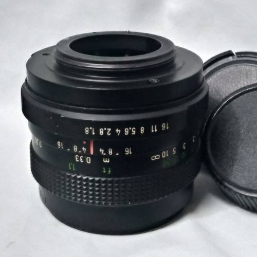 東德 Pentacon 50mm f1.8  m42-screw-mount :即Meyer-optik廠 後期鏡頭品牌