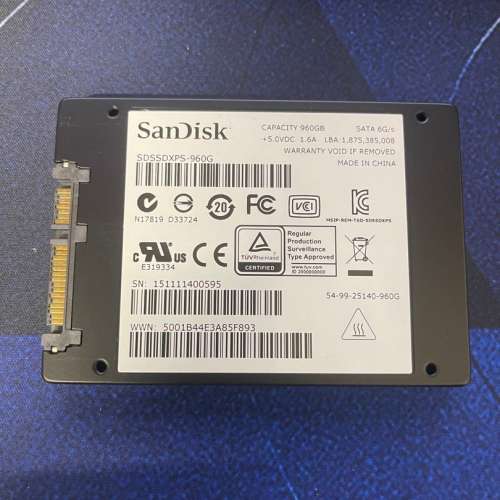 SanDisk Extreme PRO 960GB SSD (1TB)