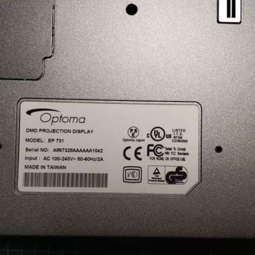 Optoma 奧圖碼 EP 731 Digital DLP 投影機