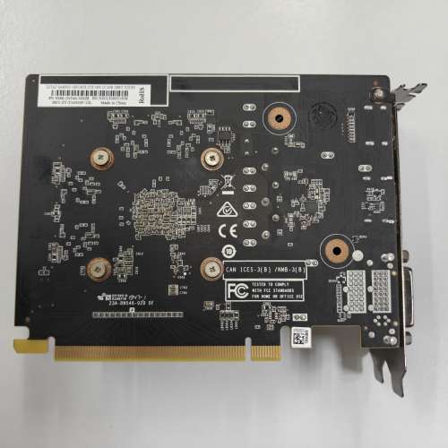 Zotac GTX 1650 OC 4GB 單風扇 短卡 ITX