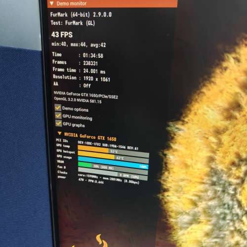 Zotac GTX 1650 OC 4GB 單風扇 短卡 ITX