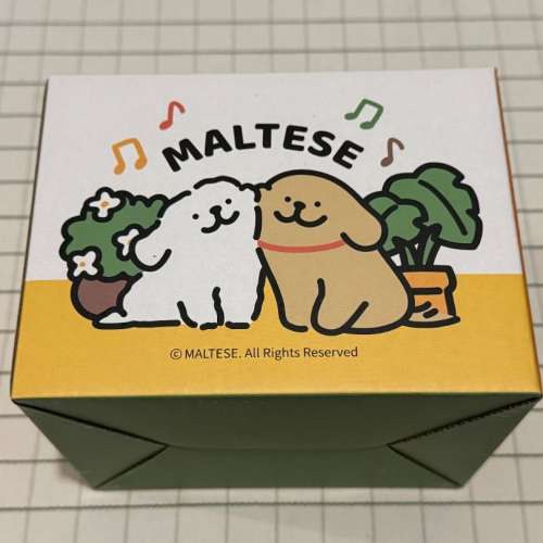 全新超得意線條狗 MALTESE 杯