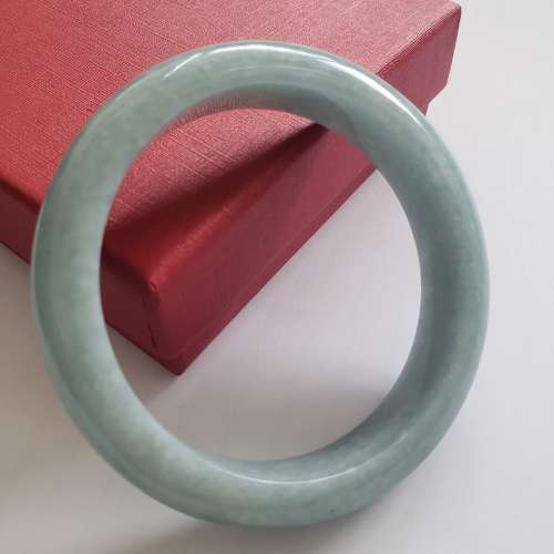 緬甸A貨藍水正圈手鐲