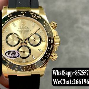 Rolex 勞力士 daytona m126518ln-0010 40mm 金盤 膠帶 計時