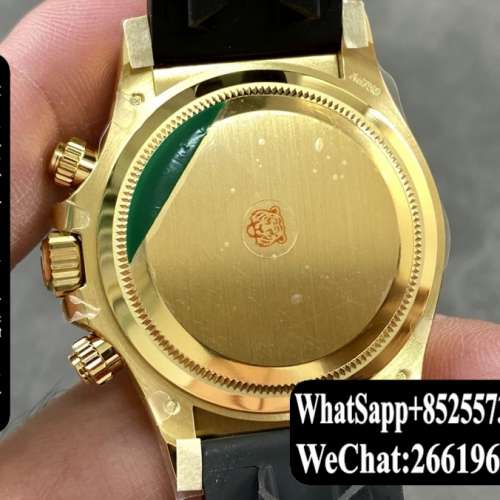 Rolex 勞力士 daytona m126518ln-0010 40mm 金盤 膠帶 計時