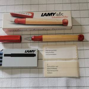 LAMY 楓木系列 兒童學習 鋼筆 ABC Beginner Nib Fountain Pen - Red