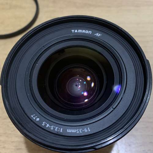 平用全片幅廣角Tamron AF 19-35mm鏡頭鏡片清冇花