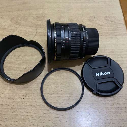 平用全片幅廣角Tamron AF 19-35mm鏡頭鏡片清冇花