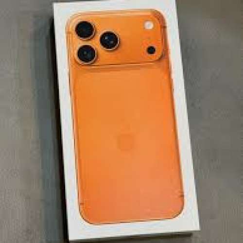 iPhone 17 promax橙256 原封