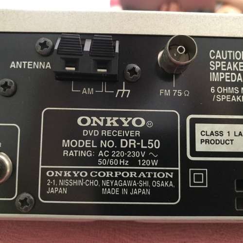 Onkyo 極簿擴音機 Made in Japan