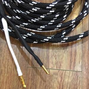 Inakustik Ls-1002喇叭線8呎長一對配上鍍金蕉头90%新售$1350