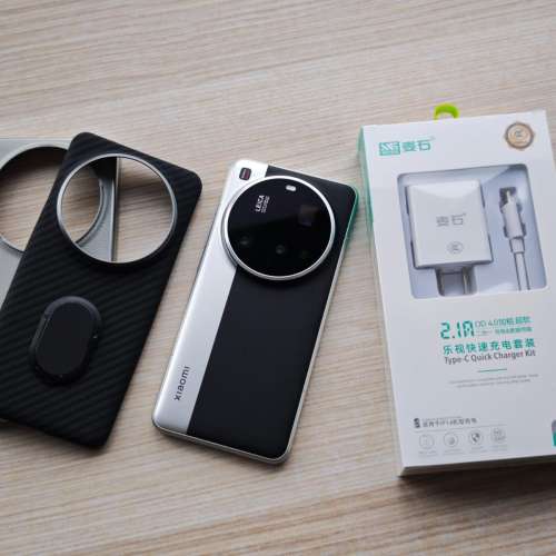 90%新 小米 15 Ultra 16+1TB 水貨國行 銀黑色 Leica 四鏡頭 15Ultra 連攝影殼&超薄...