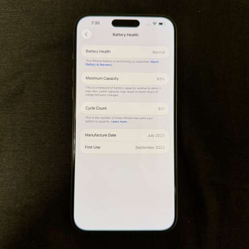 IPhone 15 Pro max 256G 原鈦色