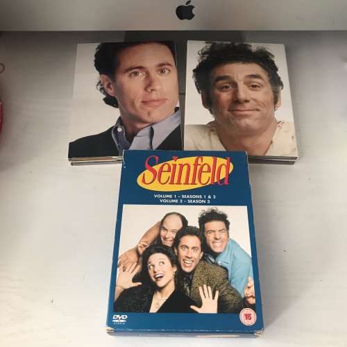 💽 Seinfeld Seasons 1-3 8-Disc DVD Video Set Sitcom USED 光碟 🎬