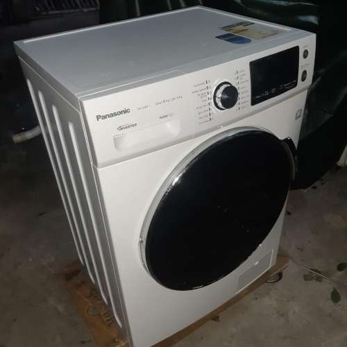8成新Panasonic 樂聲變頻2合1洗衣乾衣機