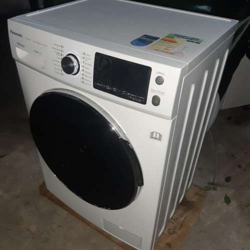 8成新Panasonic 樂聲變頻2合1洗衣乾衣機