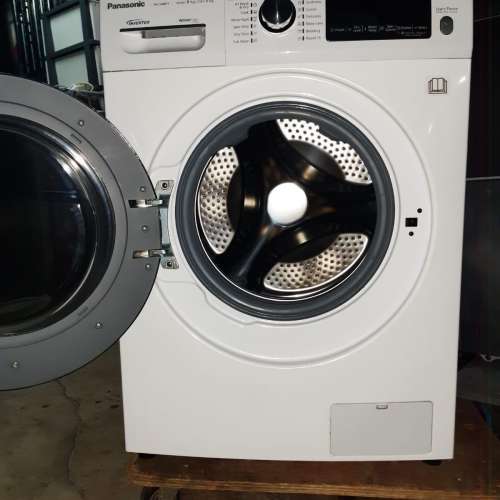 8成新Panasonic 樂聲變頻2合1洗衣乾衣機