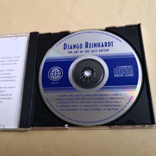 DJANGO REINHARDT THE ART OF THE JAZZ GUITAR