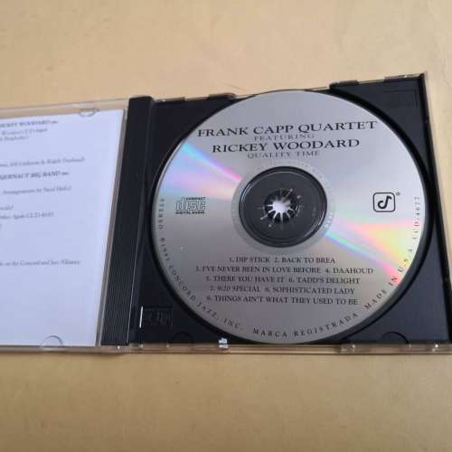 FRANK CAPP QUARTET / RICKEY WOODARD 美版