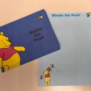 Winnie the Pooh letter envelope set 小熊 維尼 信紙信封套裝