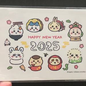 Chikawa ちいかわ年賀状2025 set