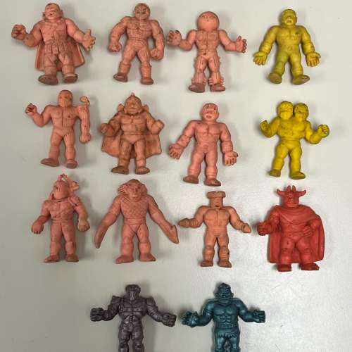 中古 筋肉人 膠公仔 Kinnikuman figure