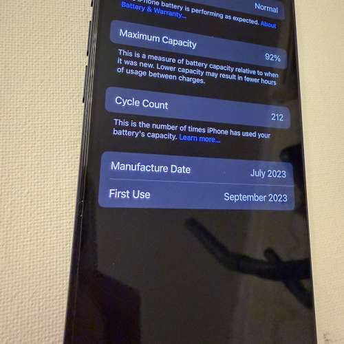 iPhone 15 Pro 1TB Navy 藍色