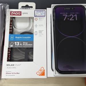 iPhone 14 Pro Max 256GB 暗紫色 (港版)