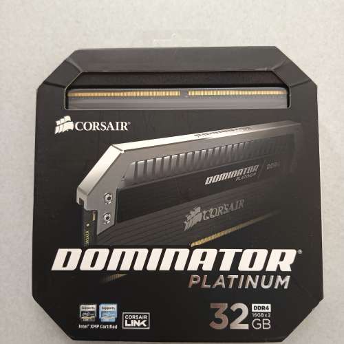 CORSAIR DOMINATOR PLATINUM 32GB (2 x 16GB) DDR4 DRAM 3000MHz C15 (32G Kit)