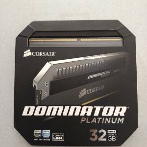 CORSAIR DOMINATOR PLATINUM 32GB (2 x 16GB) DDR4 DRAM 3000MHz C15 (32G Kit)