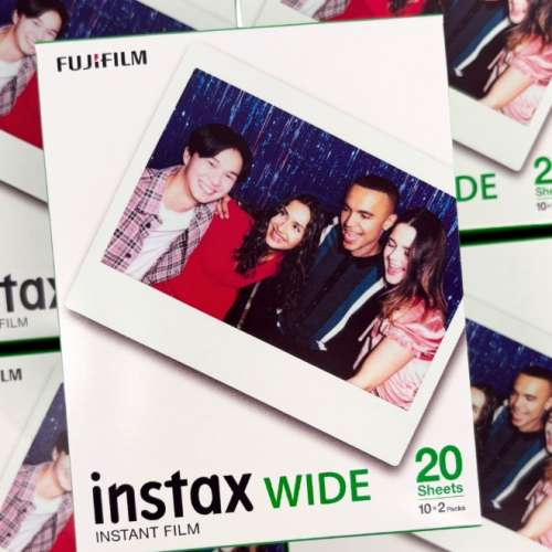🌈 FujiFilm instax Wide Instant Film (Twin Pack) HK$170