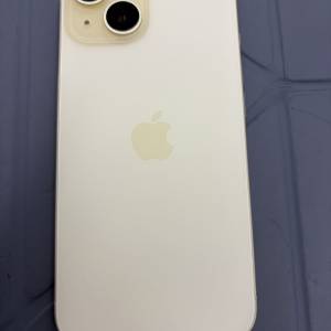 有盒有原裝充電線未用過iphone 15 黃色- 256G , 九成新，有盒有原裝充電線未用過