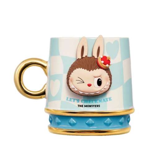 Lububu THE MONSTERS 象棋大冒險系列 - 馬克杯 藍色