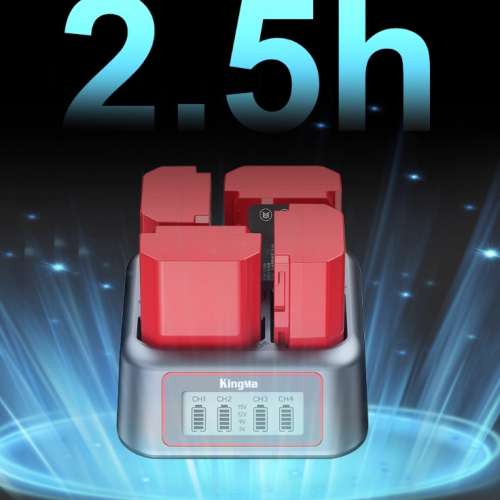 KINGMA NP-FZ100 / K-NP-FZ100 Fully Decoded Lithium-Ion Battery Pack With BM069