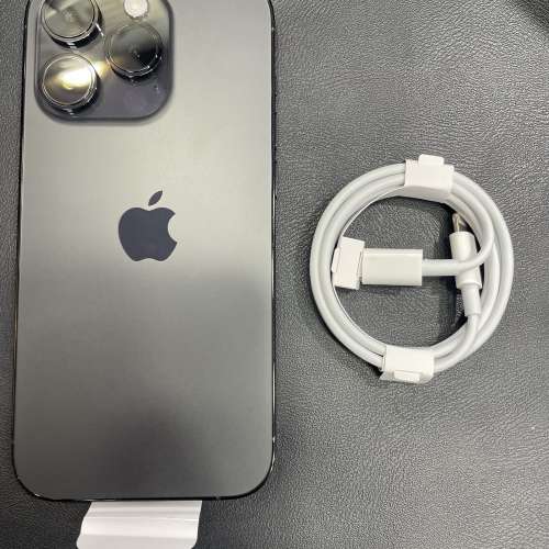 99%New iPhone 14 Pro 1TB 黑色 香港行貨 電池效能100% 有配件 自用首選超值