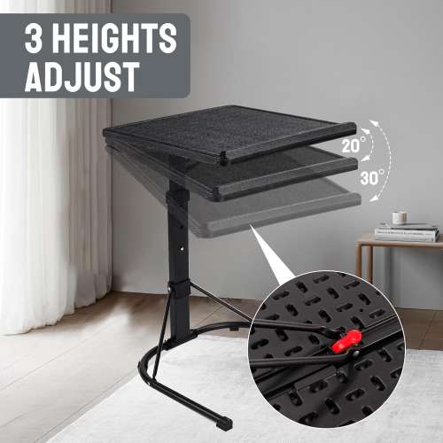 Multi-Purpose Foldable Table 多功能桌, 摺疊 可升降  , 邊桌, 手提電腦💻 桌