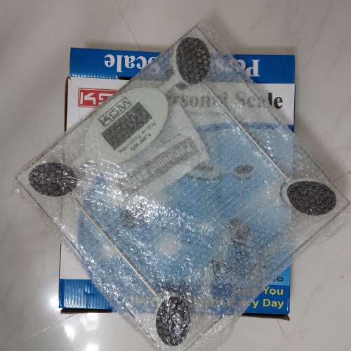 全新玻璃面體重電子磅