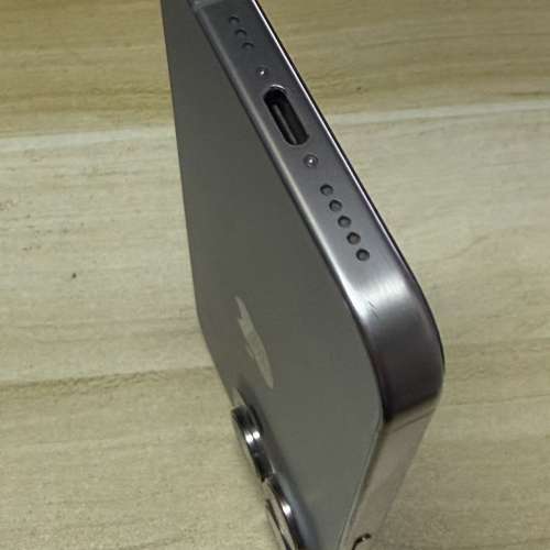 iPhone 15 Pro 128G Natural Titanium 原色 鈦 港行 有保養