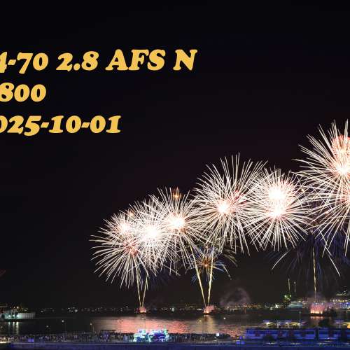 Nikon Nikkor AF-S ED 24-70 2.8G N & B+W Filter