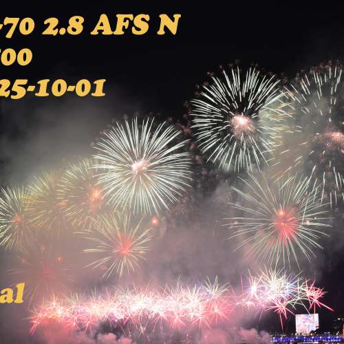 Nikon Nikkor AF-S ED 24-70 2.8G N & B+W Filter