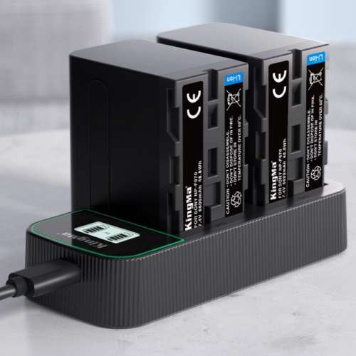 KINGMA NP-F970 L-Series Fully Decoded Lithium-Ion Battery With BM058Q Charger