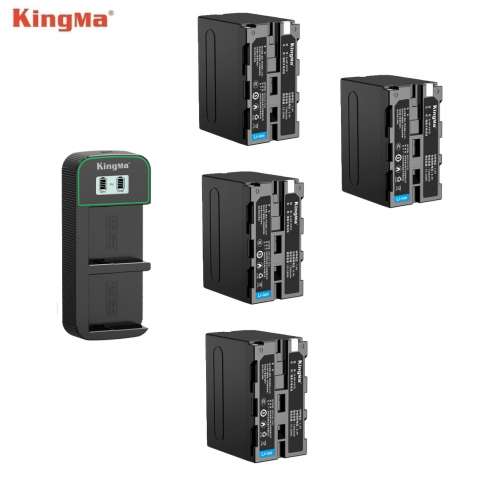 KINGMA NP-F970 L-Series Fully Decoded Lithium-Ion Battery With BM058Q Charger