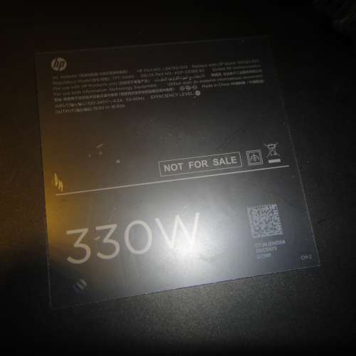 HP L64762-003 - 330W 19.5V 16.92A 5.0mm Smart Tip for HP Omen X 17-AP 17-CB Envy