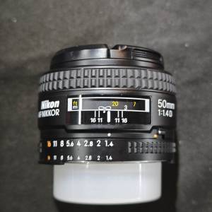 NIKON 50/1.4 50mm 尼康 50 F1.4 AF D AI AIS JAPAN 日本製 鏡片通透冇花冇霉 功能...
